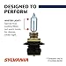 SYLVANIA - 9012 SilverStar - High Performance Halogen Headlight Bulb, High Beam, Low Beam and Fog Replacement Bulb, Brighter Downroad with Whiter Light (Contains 2 Bulbs)