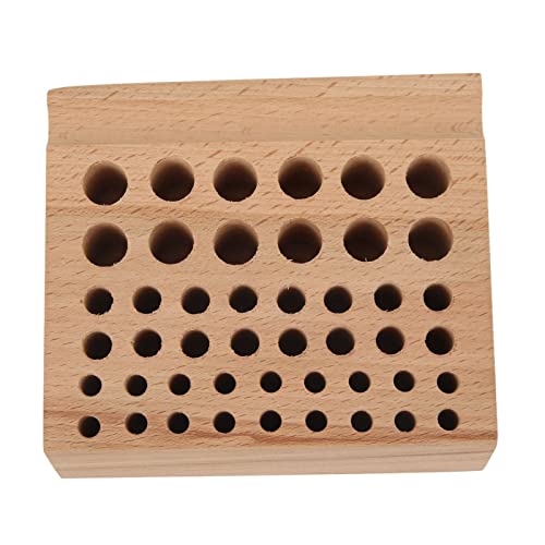 Leather Craft Tool Holder, 46 Holes Leather Craft Tool Holder for Chisels, Default