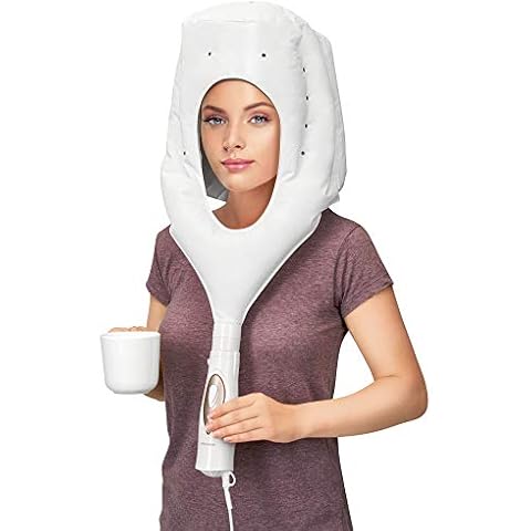 ProfiCare PC-HTH 3003 3in1 ion drying hood, hair dryer and curling brush in one, incl. practical storage bag, white Cover