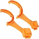 HOTBEST 2 Pcs RV Sewer Fitting Wrench Set, 3 inch & 4 inch, Multi-purpose RV Sewer Hose Wrench