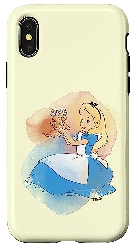 Coque iPhone X/XS Disney Alice protectrice pour embellir vos photos et sorties quotidiennes