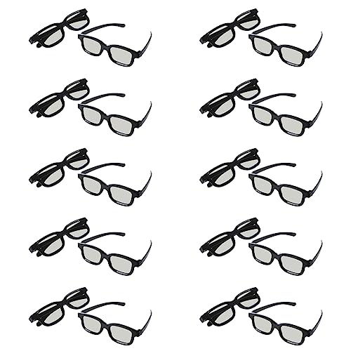 Censous Occhiali 3D per TV LG Cinema 3D - 20 paia