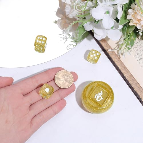 Indicador de viento acrílico para Mahjong miniatura 3