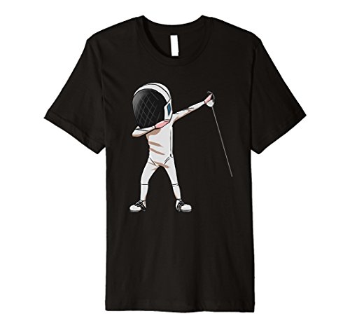 Fencing Dabbing Boy Girl Funny Dab Dance Sports T-shirt
