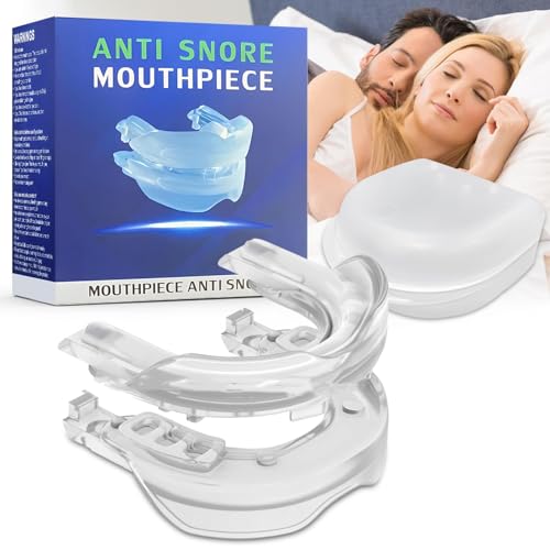#ColaboraciónPagada<br>2 Piezas Dispositivos Guarda Dental para Dormir Antirronquidos Para Dormir Modelo Universal Unisex Diseño Transpirable Inmediato Ayuda a Reducir los Ronquidos