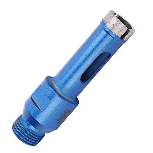 Broca para Taladro Angular 1/2 BSP, para Azulejos Cerámicos, Mármol, Granito y Cuarzo, Diámetro de Perforación 20 mm, Alta Dureza y Resistencia al Desgaste, Velocidad Rápida de Perforación, Color Azul miniatura 5