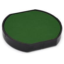 Replacement Pad for MaxMark Stamper RD400 Self Inking Stamp - Green Ink Color