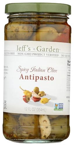 Aceite Jeff's Garden Olive Antipasto 12 fl oz miniatura 1