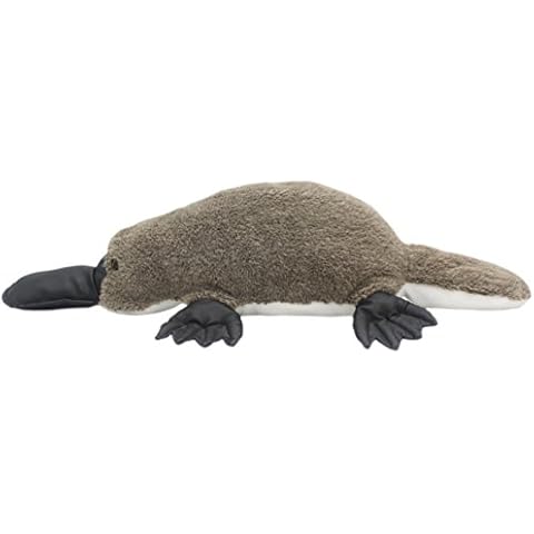 TAGLN Vivid Stuffed Animals Pillows Realistic The Platypus Lifelike Plush Toys Duckbill (21.5 Inch) Cover