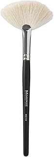 MORPHE M310 Large Soft Fan Highlighter Brush - Extra-Wide Makeup Brush with Natural Bristles for Highlighting & Powder Application (1 Count)