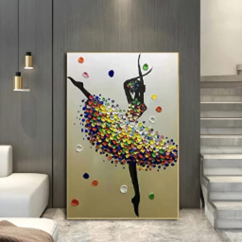Art nordique moderne ballerine affiches et impression photo de salon
