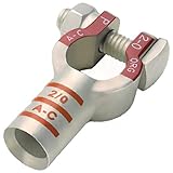 Bay Marine Supply Tin Plated Straight Battery Terminals by FTZ - 1-2 Postive