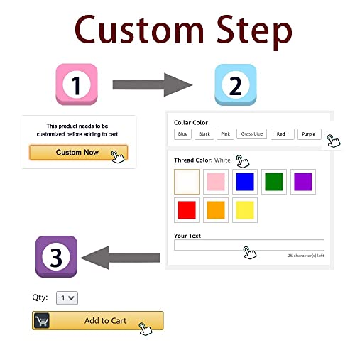 Personalized Nylon Cat Collar Breakaway With Bell - Custom Embroidered Text Id Collars With Pet Name And Phone Number #TOP5