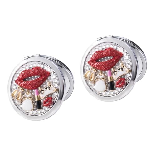 Petits miroirs portables double face pour toutes les occasions