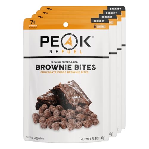 Peak Refuel Fudge Brownie Dessert Bites 4-Pack