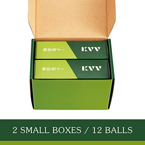 Kvv High Performance Distance Golf Balls , 6-Pack, Less Ball Spin And Maximizes Distance #TOP4