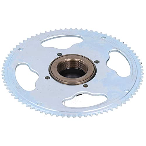 tarcza rowerowa, Pierścień łańcucha korbowego, metalowy mechanizm korbowy 25H 80 zębów z zestawem łączników wolnego koła do rowerów elektrycznych