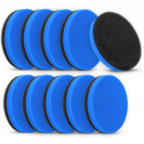 Image of 10-Pack Style 12141 Scented Replacement Filter: for BISSELL Febreze 1214 Cleanview & PowerGlide Pet - Replacement Air Filters Odor Eliminator, Blue Foam With Fragrance