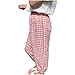 Toddler Pull Up Loose Gingham Girls Pants Casual Lightweight Trousers Elastic Waist Comfy Pants Regular Fashion X-287 Yellow Boyyy Girrll Year 2-3 Years