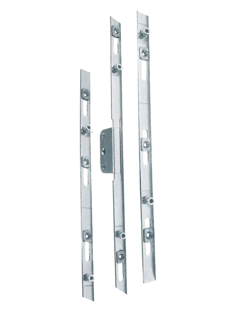 Gardinia Silver Upvc Window Lock Rod Kit Also Repairs Offset Or Inline 25Mm Backset