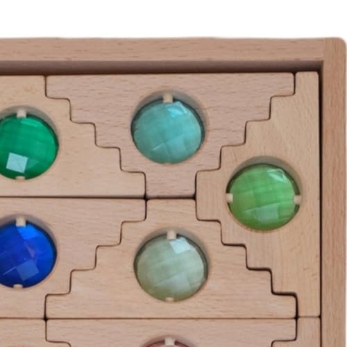 Blocs de construction en bois pour les activités calmes à la maison