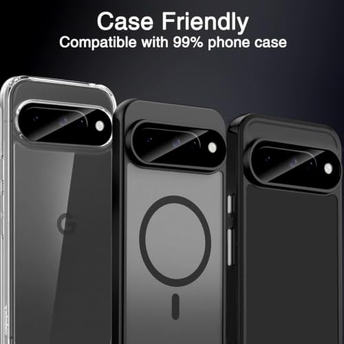 Image of WonRia Pack 1- Back Camera Glass Protector for Google Pixel 10 5G Camera Lens Protector Guard [3D Premium] - Black