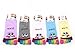 3 Pair Women Five Fingers Trainer Toe Ankle Socks (Smile)