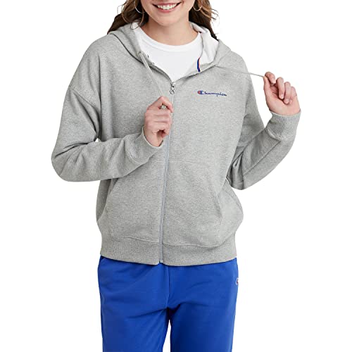 Champion Women's Full-Zip Hoodie, Powerblend, Fleece Sweatshirt, Hoodie Sweatshirt for Women