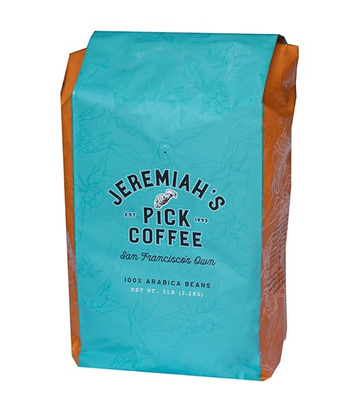 Jeremiah's Pick Premium Breakfast Blend Café en Grano 5 lb miniatura 2
