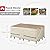 Porch Shield Patio Table Cover - Waterproof Outdoor Dining Table and Chairs Furniture Set Cover Rectangular - 75 x 43 inch, Light Tan & Khaki