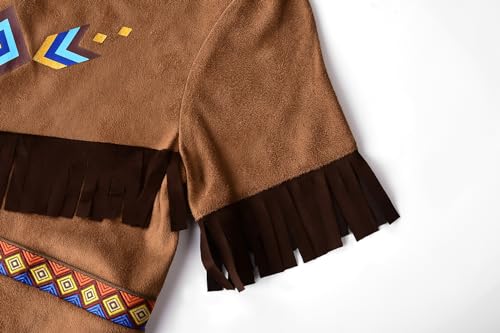 Disfraz infantil nativo para niñas miniatura 5