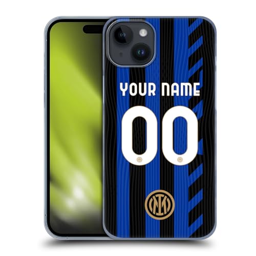 Coque iPhone 15 Plus personnalisée Inter Milan kit 2024/25