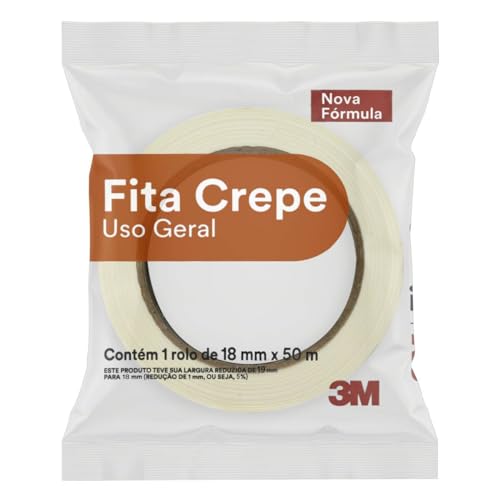 3M, Fita Crepe, 19mm X 50m, 1 unidade