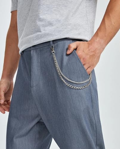 Image of High Quality Goth Pant Chain,Jean chain,Waist Jewellery,Biker Chain (For Womens,Mens And Boys) Stainless Steel Chain #MTAC184