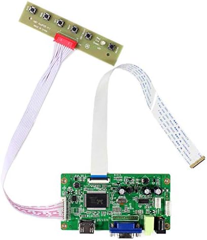 HDMI+VGA Input LCD Controller Board for B116XAN02 M133NWN1 M140NWR4 11.6" 13.3" 14" 15.6" 1366x768 30Pins EDP LCD Panel