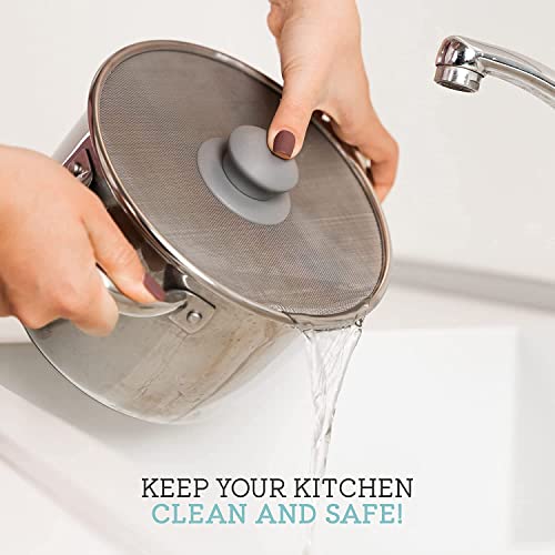 Kristie's Kitchen Grease Splatter Guard Set Frying Pan Splatter