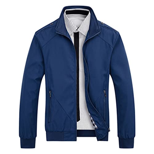 Veste de rue fine bleu m blouson bomber pour le printemps