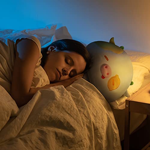 Mewaii MEPI000MUS0490Y2-A Squishy Cloud-Like Softness, Trending Kawaii Lemon Cow Mushroom Plush Pillow thumb #4