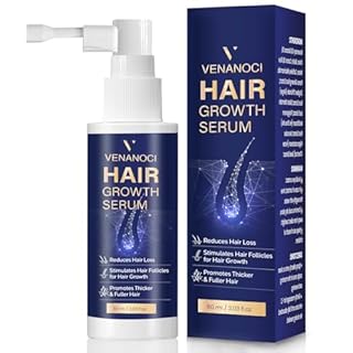 VENANOCI Hair Growth Oil Spray: Natural Hair Regrowth Serum with Rosemary, Biotin – Anti-Hair Loss Treatment for Thinning Hair – Promotes Thicker, Fuller Hair for Women & Men