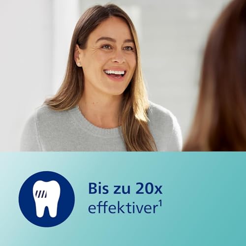 Philips Sonicare DiamondClean Smart 9400 elektrische Zahnbürste, Schallzahnbürste mit App, Drucksensor, Bürstenkopferkennung, 4 Putzmodi und 3 Intensitätsstufen, Schwarz, Modell HX9918/89 – Bild 3