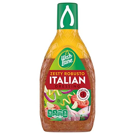 Wish-Bone Salad Dressing, Zesty Robusto Italian, 15 oz