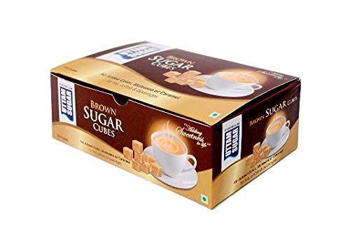 Uttam Sugar Brown Sugar Cubes, 500g