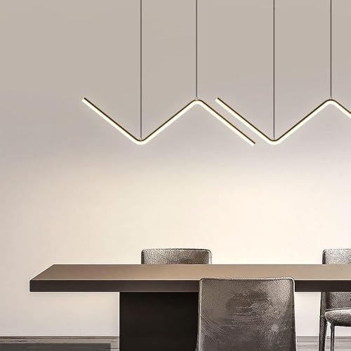 Lampe de bureau à LED suspension salle à manger table de bar