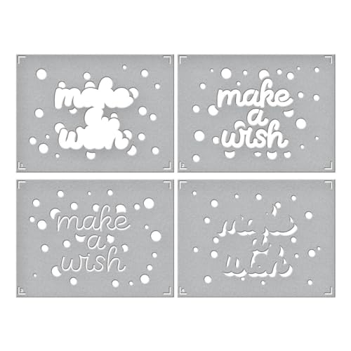 Spellbinders Layered Make a Wish Confetti, Metal, ONE - Image 3