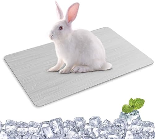 Cooling Pad for Rabbits, Pet Cooling Mat, Hamster Cooling Mat, Summer Cooling Pad, Summer Ice Bed 30 x 20 cm Tokaneit