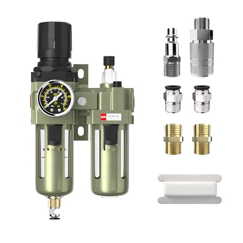 CNZG PNEU NPT 3/8 Air Compressor Water Separator Filter Pressure Regulator