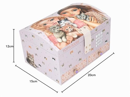 Joyero infantil TOPModel que soluciona la pérdida de pendientes y collares 7