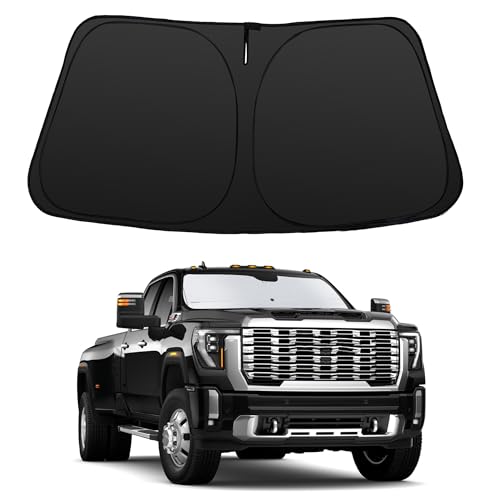 Image of Windshield Sun Shade for 2019-2026 GMC Sierra 1500 2500 3500