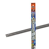 ソフト99(SOFT99) glaco(ガラコ) ワイパー替えゴム ガラコワイパー パワー撥水 NO.30 自動車用 長さ~525mm(フリーカットタイプ) ゴム幅6mm 撥水タイプ/ブレードロックタイプ/バーテブラ(板バネ)無し 04530