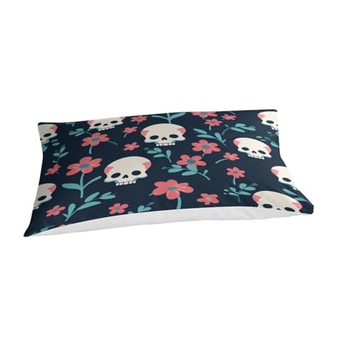 Housse de couette squelette 3D microfbre 135x200 pour lit simple - 5